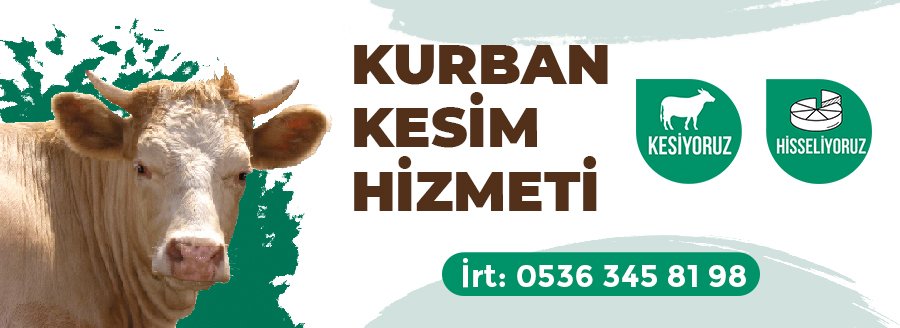 KURBAN KESİM HİZMETİ 2021